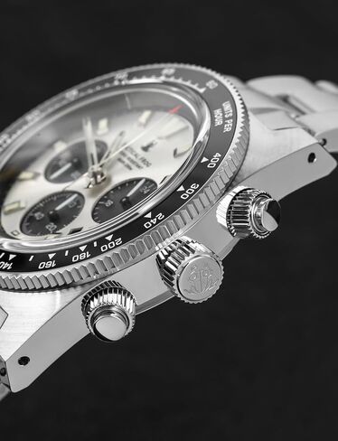 VS75B كرونوغراف بالطاقة الشمسية 62MAS ياقوت C3 مضيئة 41 ملم قرص 200 متر مقاومة للماء حركة كوارتز ساعة يد للرجال in Kuwait