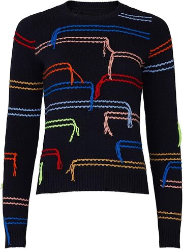 Chinti & Parker Rent The Runway Pre-Loved Multi Horizontal Stripe Sweater in Saudi Arabia