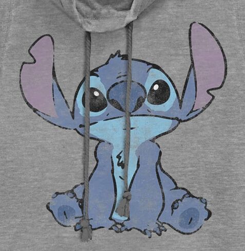Disney Lilo Simply Stitch Women's Long Sleeve Cowl Neck Pullover in Saudi Arabia