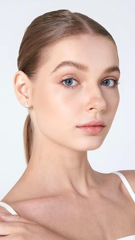 AUBE JEWELRY Hypoallergenic 925 Sterling Silver Eiffel Tower Statue Stud Earrings for Women in Kuwait