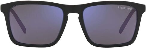 ARNETTE Man Sunglasses Black Frame, Dark Grey Lenses, 56MM in Kuwait