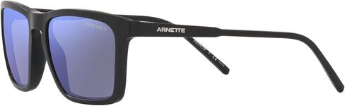 ARNETTE Man Sunglasses Black Frame, Dark Grey Lenses, 56MM in Kuwait