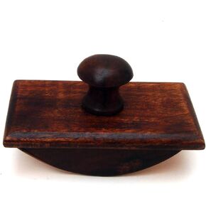 Antique Style Rocking Ink Blotter Wooden Rocker Desk
