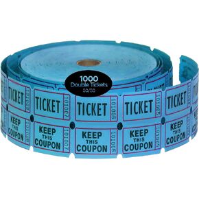 HENRY DOTS Raffle Ticket: Double Roll of 1000 Tickets (Green)