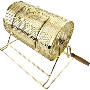 Yuanhe Deluxe S M L Brass Plated Raffle Drawing Ticket Drum Spinning Lottery