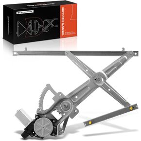 A-Premium Power Window Regulator with Motor Compatible with Mitsubishi Lancer 2008-2017 Front Driver Side