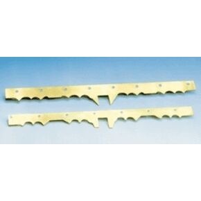 Milodon 32640 Gold Zinc Plated Crank Scraper for Small Block Chevy