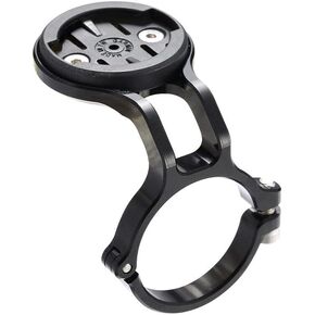 Alloy Bike Handlebar Computer Mount for Garmin Edge,Wahoo,Bryton,Left Right Bar Bracket (35mm)