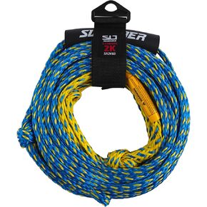 Swonder 2-Section Tow Ropes for Tubing, 1-4 Rider 60FT Ropes for Towable Tubes