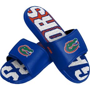 FOCO Florida Gators NCAA Mens Gradient Wordmark Gel Slide - M