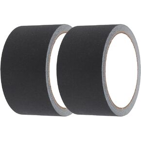 2 Pieces 2 Inch Binding Tape, Book Binding Tape Cloth, 11 Yards Roll Cloth Bookbinding Repair Tape, for Old Books Antique Books Library Supplies, Book Press, Black (2Pieces 2inch)