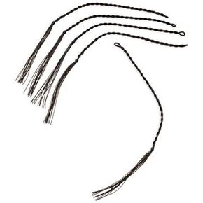 Replacement Whip Crackers Whip Popper | Professional Grade Nylon Hybrid String for Bullwhip or Stock Whip (Pack of 5)