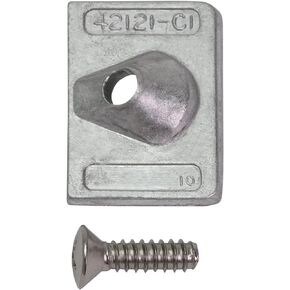 Quicksilver 42121Q02 Square Aluminum Anode Set for Mercury or Mariner and Force Outboards