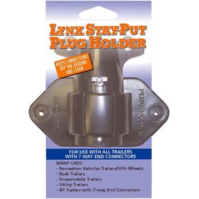 TRI LINX Tri-Lynx 8200B Lynx Stay-Put Plug Holder, Black