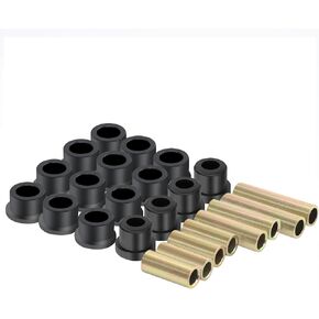 DIYOLFALL Front Leaf Spring & Front Upper A Arm Suspension for Club Car DS Bushing and Sleeve Kit 1992 and up DS Models(New Bushing Kit Replacement),Replace OEM#1016346,1016349,1016350