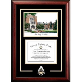 Campus Images Purdue University Spirit Diploma Frame