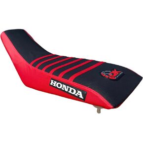 QK RACING Seat Cover - Compatible Fit for Honda 1999-2007 TRX400EX TRX 400EX TRX 400 EX Quad (Red/Black)