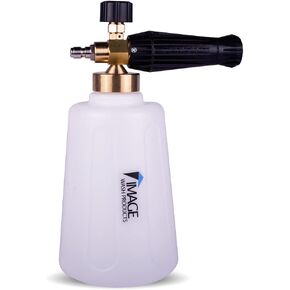 Image Wash Products Snow Foam Cannon for Pressure Washers - Wide Base - 40oz Canister - Detailer's Choice for Touchless Wash - Car/Truck/RV/Boat Foam Gun – Best Tool for Washing Your Car or Truck