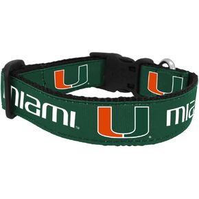 All Star Dogs NCAA Miami Hurricanes Dog Collar