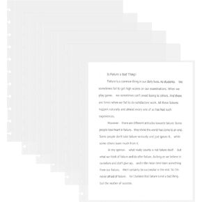 50 قطعة من واقيات الورق الواضحة، واقيات الصفحات مقاس 8.5 × 11، واقيات الورق الواضحة من أجل Discbound، تحمل حجم الحروف، غطاء ملزم من Discbound