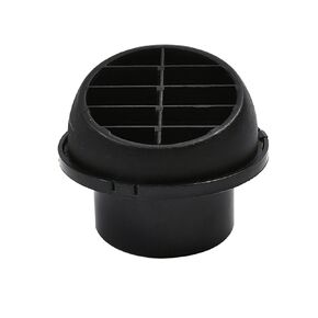 PENKOHOME Air Vent Outlet,60mm Rotatable Car Heater Duct Warm External Vent Outlet for Auto Car-Rotatable 360 Degrees