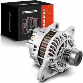 A-Premium Alternator Compatible with Chrysler, Dodge & Jeep Models - 200 11-13, Sebring 07-10, Avenger 08-13, Caliber 07-12, Compass, Patriot 07-17, 2.4L 2.0L 1.8L - 115A 12V CW 6-Groove Clutch Pulley