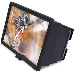 YACSEJAO Phone Screen Magnifier Foldable Holder Stand Anti-Blue Light Mobile Phone Screen Enlarger Mobile Phone 3D Magnifier Projector Screen for All Smartphones