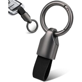 Car Key Chain Ring Clip, Small Key Fob Accessory with Keyrings Zinc Alloy Buckle