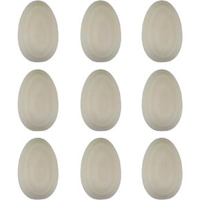 Pisanki Hand Painted Wooden Easter Eggs - Traditional Decorative Eggs for Easter, Holiday, Home Decor - Pysanki Fake Eggs - Wooden Eggs - Made in EU (Medium) 2,36inch - 6 Units