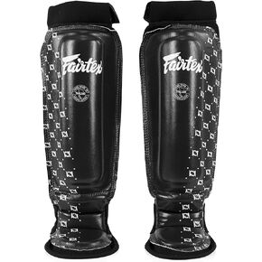 Fairtex SP6 Muay Thai Shin Guards for Men, Women, Kids | Shin Guards Made with Neoprene Material & are Premium, Lightweight & Durable | Reinforced Paddings on The Shins in Kuwait