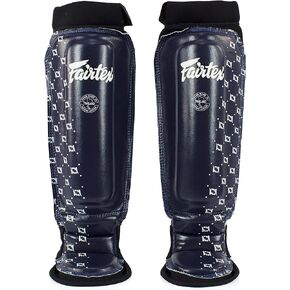Fairtex SP6 Muay Thai Shin Guards for Men, Women, Kids | Shin Guards Made with Neoprene Material & are Premium, Lightweight & Durable | Reinforced Paddings on The Shins