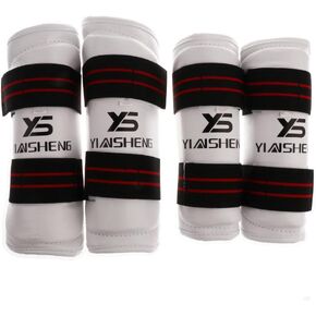 Taekwondo Shin Guard/Leg Protector + Arm Guard/Elbow Protector Set