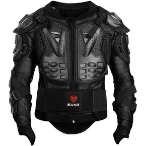 Gute Motorcycle Protective Jacket,Motorcycle Full Body Armor Jacket, Motocross Motos Protector Motorcycle Jacket Armour,Sport Motocross MTB Racing Full Body Armor Protector for Men (XL)