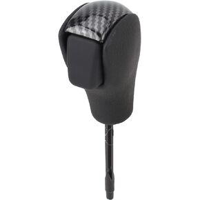 AUTOKAY Carbon Fiber Automatic Gear Shift Knob Shifter Fits for BMW E46 E39 E36 E60/E61 E38