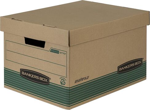 صناديق تخزين الملفات ذات الأغطية من Bankers Box، حجم إلكتروني/قانوني (20 حزمة) صناديق تخزين الملفات الأساسية، خطاب/قانوني، أبيض/أزرق (30 عبوة) in Saudi Arabia