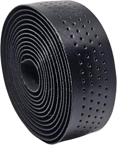 Bar Tape Black - Handlebar Tape - SmartGear - Synthetic Leather with Expandable Plug for Road Bikes - Cycling - Bike - Gear Up for a Smooth Ride and Experience The Unmatched Performance and Grip! in Saudi Arabia
