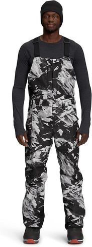 THE NORTH FACE Men's Freedom Bib, TNF Black Tonal Mountainscape Print, Large Regular in Saudi Arabia