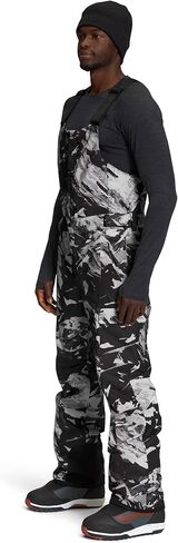THE NORTH FACE Men's Freedom Bib, TNF Black Tonal Mountainscape Print, Large Regular in Saudi Arabia