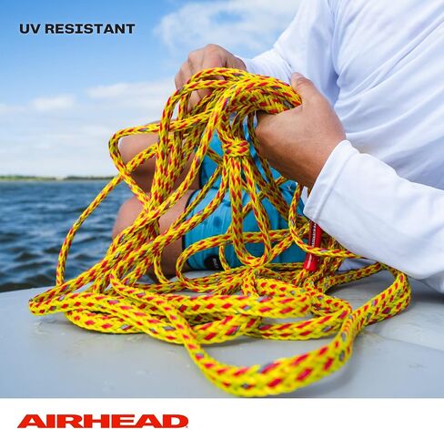 حبل سحب عاكس للضوء من Airhead لأنابيب قابلة للسحب لعدد 1-6 راكب، بطول 60 قدمًا، تتوفر خيارات متعددة للراكب in Saudi Arabia