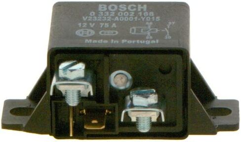 BOSCH 0332002168 Normal Open Power Relay - Pins, 12 V, 75 A - Single in Saudi Arabia