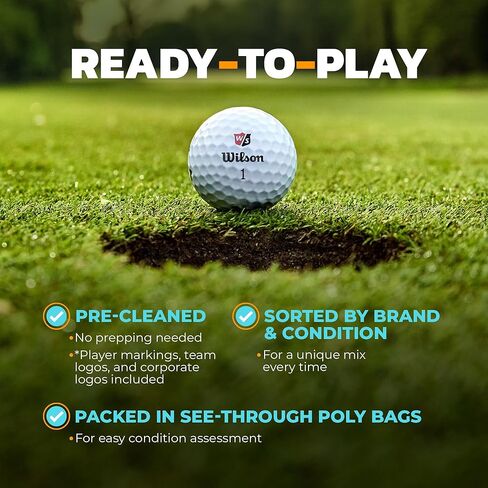 كرات جولف معاد تدويرها Pro V1x & Pro V1 كرات جولف بيضاء - 5A / AAAA كرات جولف مستعملة بالقرب من كرات الجولف المستعملة بالنعناع in Saudi Arabia