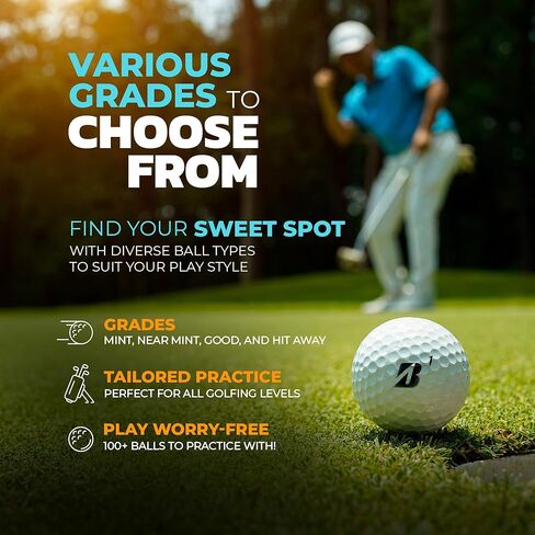 كرات جولف معاد تدويرها Pro V1x & Pro V1 كرات جولف بيضاء - 5A / AAAA كرات جولف مستعملة بالقرب من كرات الجولف المستعملة بالنعناع in Saudi Arabia