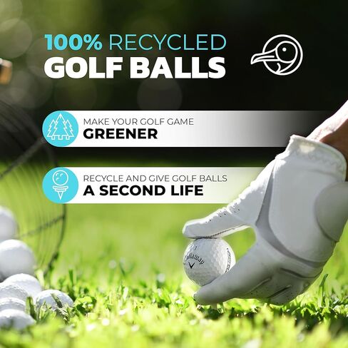 كرات جولف معاد تدويرها Pro V1x & Pro V1 كرات جولف بيضاء - 5A / AAAA كرات جولف مستعملة بالقرب من كرات الجولف المستعملة بالنعناع in Saudi Arabia