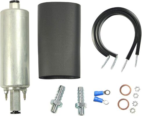 Inline Fuel Pump 255LPH GSL392 & Fuel Pressure Regulator/Filter Kit 58PSI Replacement For GSL392-400-939, GSL392400939, 400-939, WIX 33737 High Pressure External Pump 6AN Fittings in Saudi Arabia