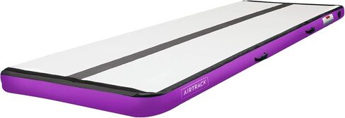 AirTrack Inflatable Gymnastics Mat with Air Pump - 3 ft, 10 ft, 13 ft, 16 ft, 20 ft | Thick Tumbling Track Air Mat For Yoga, Cheerleading, Fitness & Training | Compact Home & Gym Exercise Equipment in Saudi Arabia