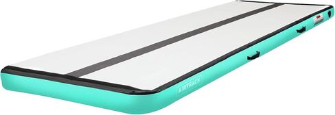 AirTrack Inflatable Gymnastics Mat with Air Pump - 3 ft, 10 ft, 13 ft, 16 ft, 20 ft | Thick Tumbling Track Air Mat For Yoga, Cheerleading, Fitness & Training | Compact Home & Gym Exercise Equipment in Saudi Arabia