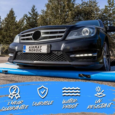 AirMat Nordic Air Mat Tumble Track 10ft/13ft/16ft/20ft/26ft with Electric Air Pump, Inflatable Gymnastics Mat for Home, Best for Gymnastics, Cheerleading, Yoga - 3'3" Wide and 4" Thick, Tumbling Mat in Saudi Arabia