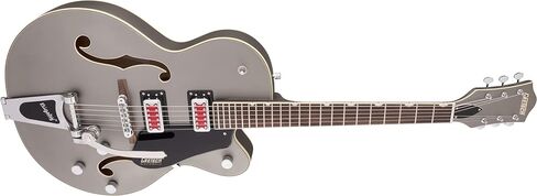 Gretsch G5410T "قضيب الجرذ" الكهروميكانيكي ذو جسم مجوف قطعة واحدة غير لامع فانتوم معدني مع Bigsby in Saudi Arabia