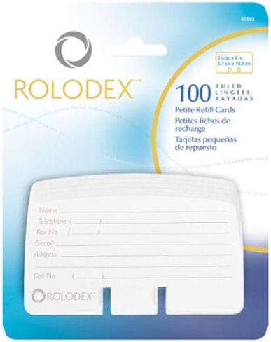 بطاقات إعادة التعبئة الصغيرة، 2 1/4 × 4، 100 بطاقة/الحزمة in Kuwait