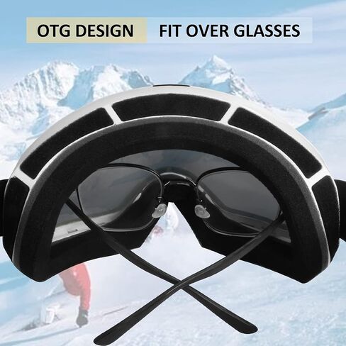 نظارات XYOP للتزلج على الجليد نظارات التزلج على الجليد نظارات رياضية للثلج للرجال والنساء والكبار in Kuwait